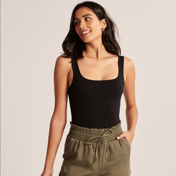 Abercrombie Bodysuit NWT XXS 90s Seamless Tank - Picture 2 of 3